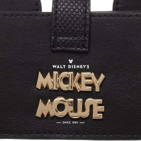 Disney Mickey Mouse Classic Cosplay Mini Backpack with Accordian Card Wallet - Picture 10 of 10